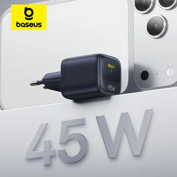 GaN USB-C Ladegerät 45 W PD für iPhone und Samsung Galaxy