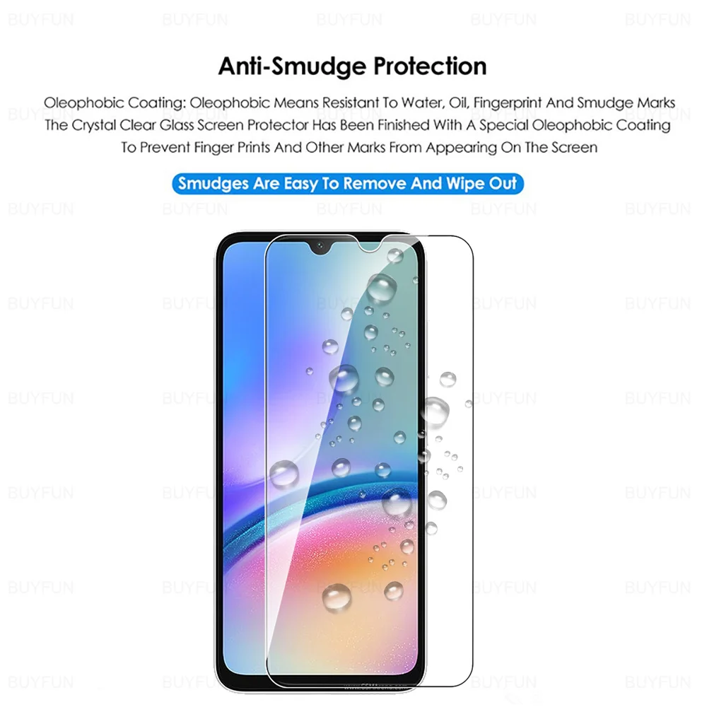 1-4 Stück Panzerglas für Samsung Galaxy A05s A05 A15 4G A25 – Bild 6