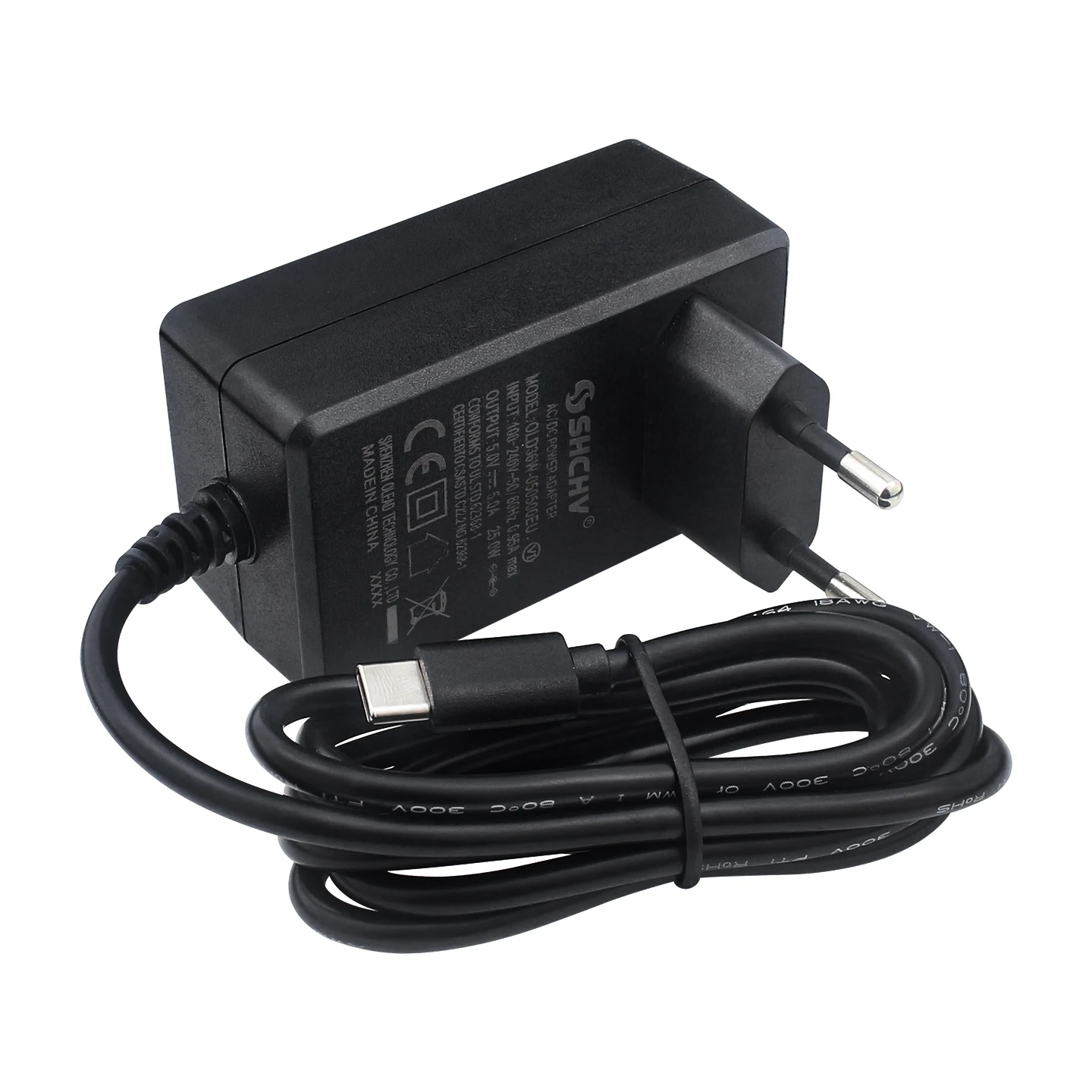 5V 5A 25W Netzteil USB Typ-C Anschluss Stromversorgung EU US – Bild 2