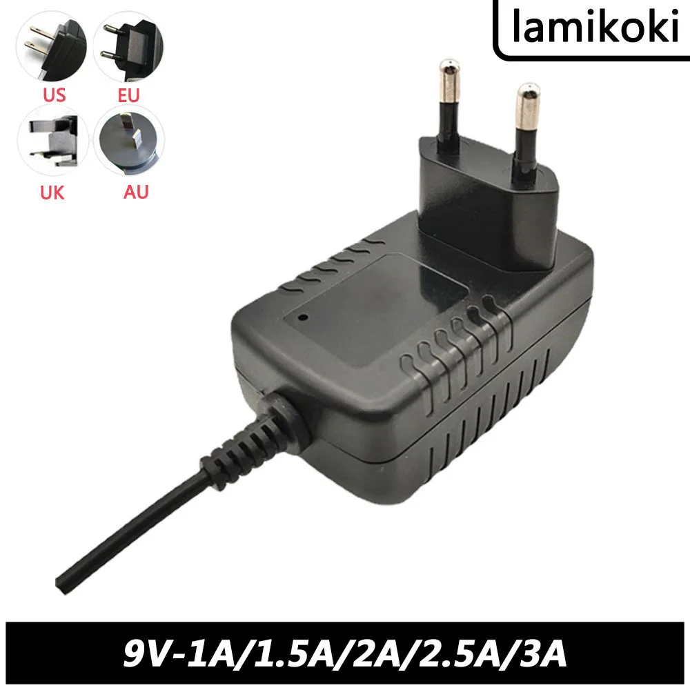 9V 3A Netzteil 9V 1A 1,5A 2A 2,5A 3A Schaltnetzteil DC