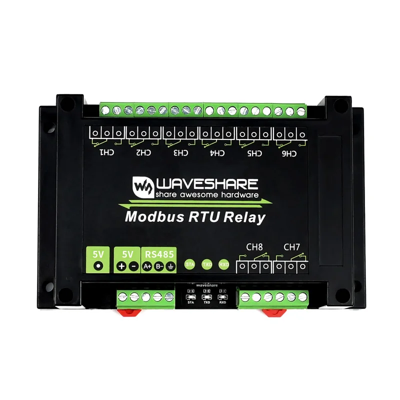 Industrielles Modbus RTU 8-Kanal-Relaismodul, RS485-Bus – Bild 2