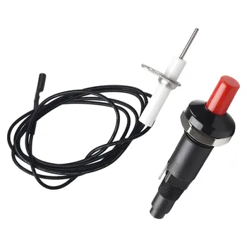 Universal Piezo Funken Zündung W/Kabel Push Button Zünder Für Gas Grill BBQ Küche Feuerzeuge Kamin Herd