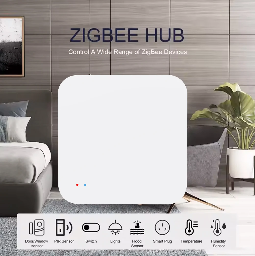 Tuya ZigBee 3.0 Smart Hub, kabellose/kabelgebundene – Bild 2