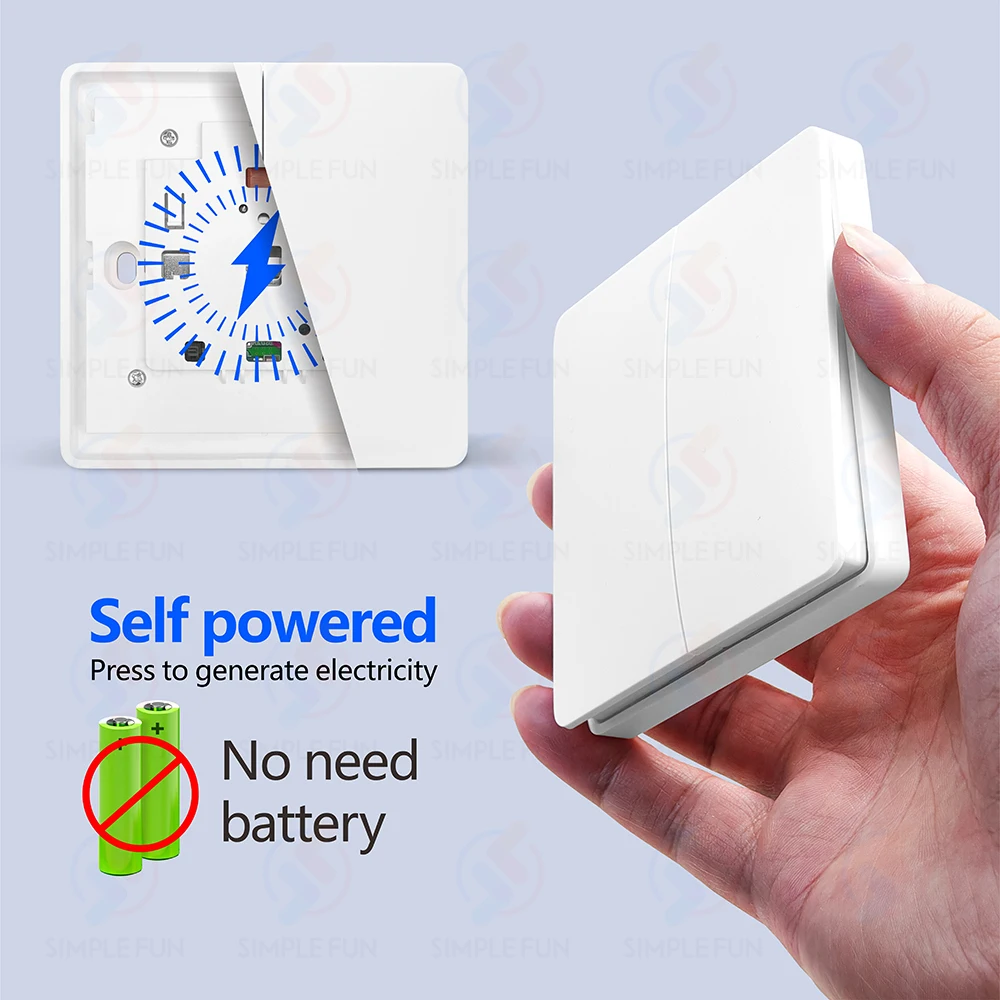 Mini RF Smart Licht Schalter 110V 220V 230V Self Power – Bild 4