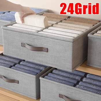 Kleiderschrank Kleidung Lagerung Organizer Pullover T-Shirt Lagerung Box Verdickte Hosen Lagerung Box