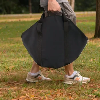 Backform-Aufbewahrungstasche mit Griff, 600D Oxford-Grillpfanne, verschleißfest, wasserdicht, 47 x 38 cm
