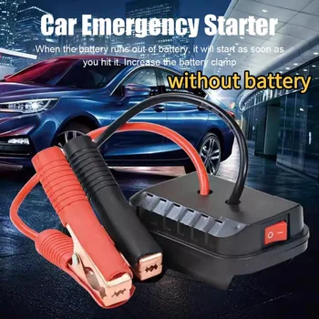 Auto Lithium-Batterie Konverter Ladegerät Clip Auto Zünder Starthilfe Für Makita Booster Kabel Adapter