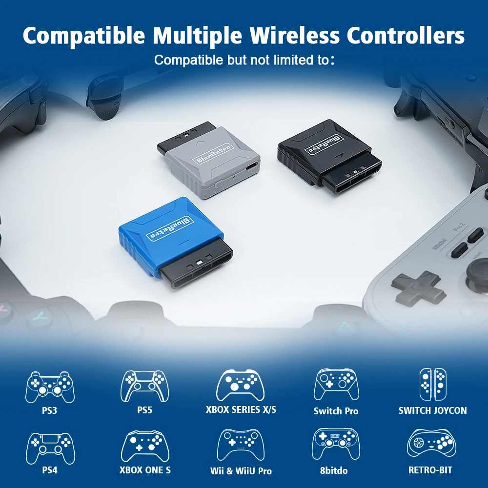 RetroScaler Mini Blueretro Receiver Adapter für PS1 PS One – Bild 3
