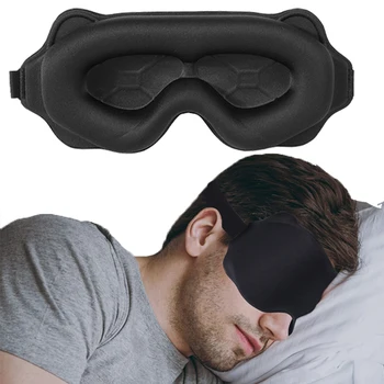 3D-Schlafmaske, blockiert leicht, Schlafmaske für Augen, weiche Schlafmittel, Augenmaske für Reisen