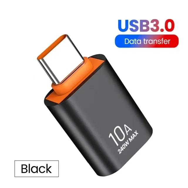 USB-A auf USB-C OTG-Adapter, USB 3.0, 10 A – Bild 6
