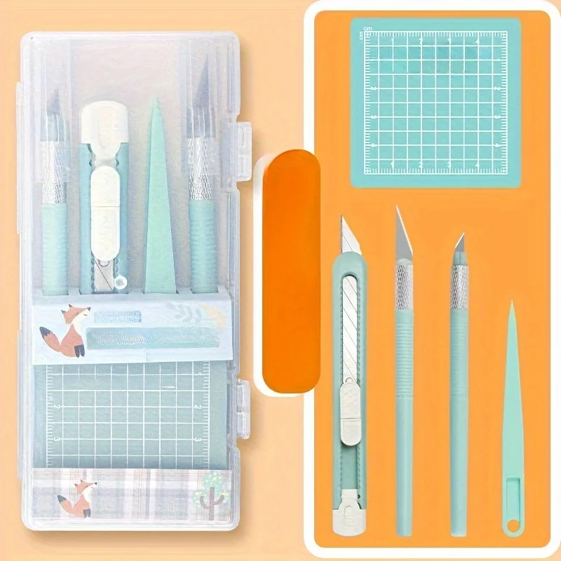 Komplettes DIY-Scrapbooking-Werkzeugset mit Stiften