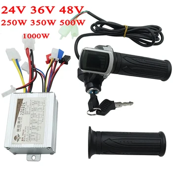 Elektrofahrrad, Fahrrad, Roller, Zubehör, Motor, gebürsteter Controller und Gasdrehgriff, 24 V, 36 V, 48 V