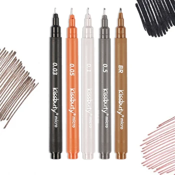Micro-Pen Fineliner Pens, Color Pigment Liner Multiliner Archivtinte Micro Fine Point Pens zum Skizzieren