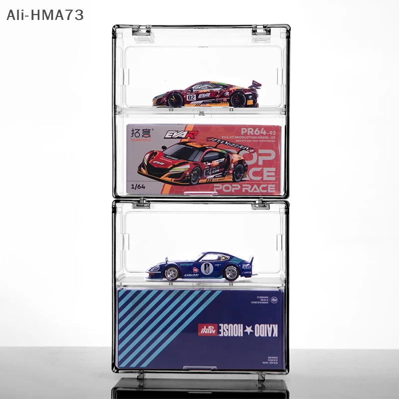 1 Set transparente Acryl-Displaybox mit großer Kapazität für