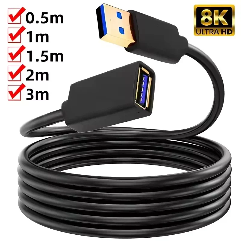 USB 3.0 Verlängerungskabel, 0,5 bis 3 m