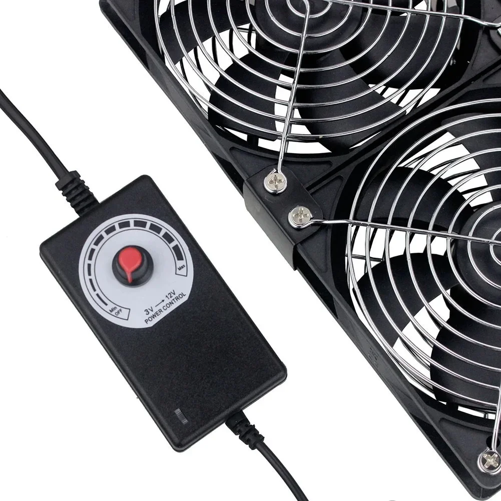 120mm 3000 U/min Lüfter kühlung mit Controller 12cm 12V 220V – Bild 2