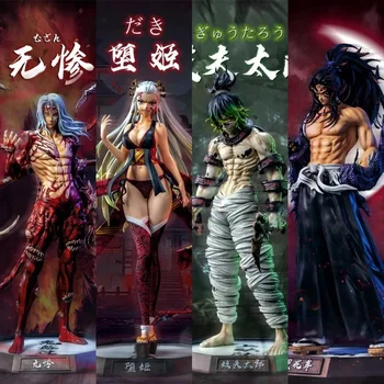 Anime-Dämon Sayaer Figur Kamado Tanjiro Nezuko Ac Chion Figur PVC Modell und ys Zenitsu Figur Inosuke