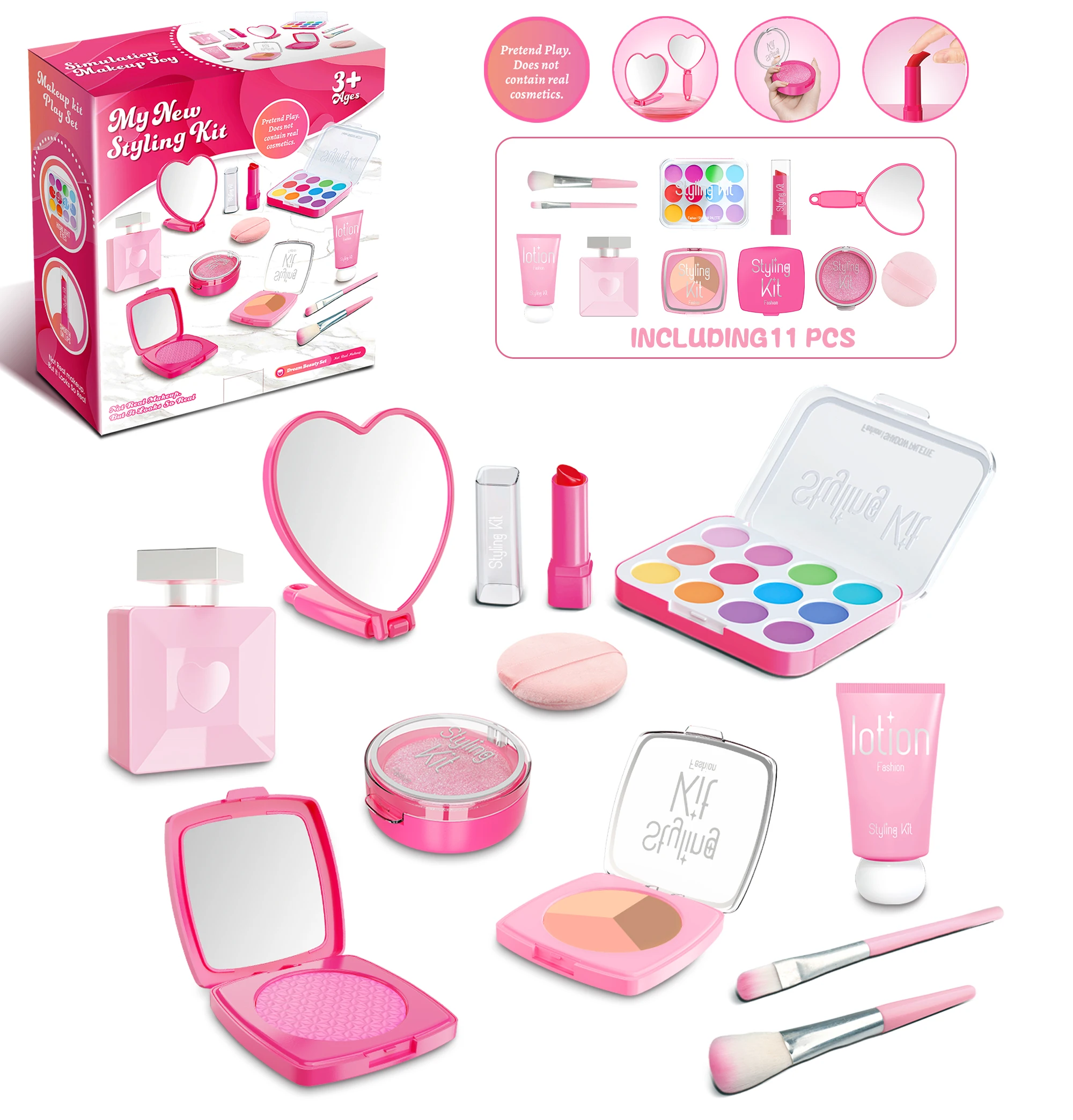 Spielen Sie Make-up-Spielzeuge, simulierte Kosmetik – Bild 3