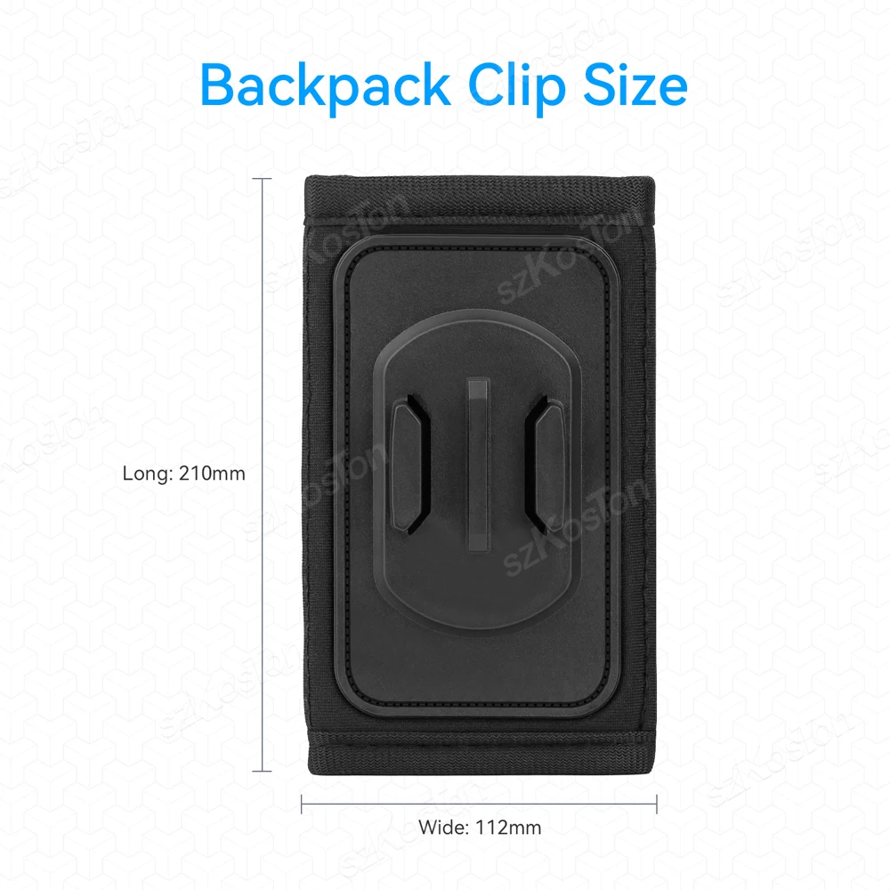 360 Rotations tasche Rucksack Schulter gurt halterung für – Bild 2