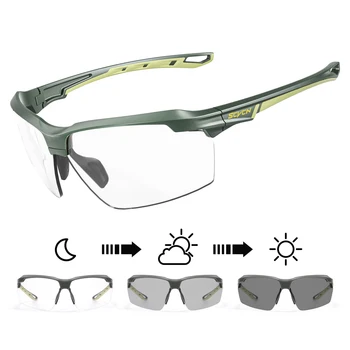 SCVCN Photochrome Radfahren Gläser UV400 Outdoor Sport Lauf Brille Männer MTB Radfahren Sonnenbrille Frauen