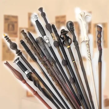 2026 Arten von Zauberstäben mit Metallkern: Malfoy, Voldemort, Hermine, Ron, Bellatrix, McGonagall - Magische
