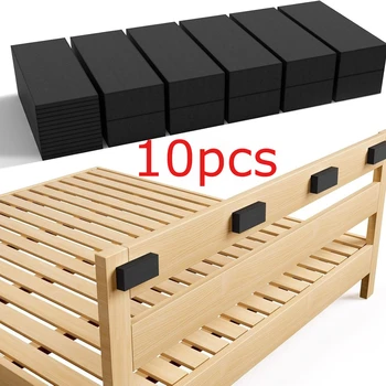 Wandschutz-Set aus hochdichtem Schaumstoff - langlebige Möbelpolsterung für Betten und Sofas (10 Stück)