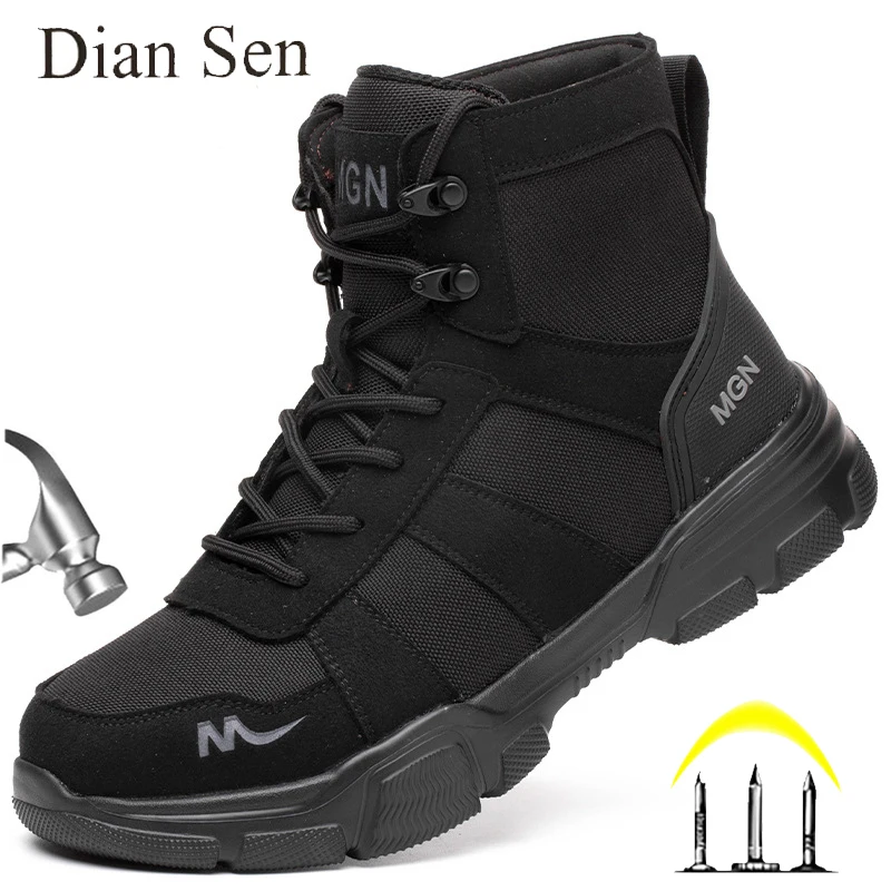 Arbeitsstiefel Unzerstörbare Sicherheitsschuhe Herren – Bild 2