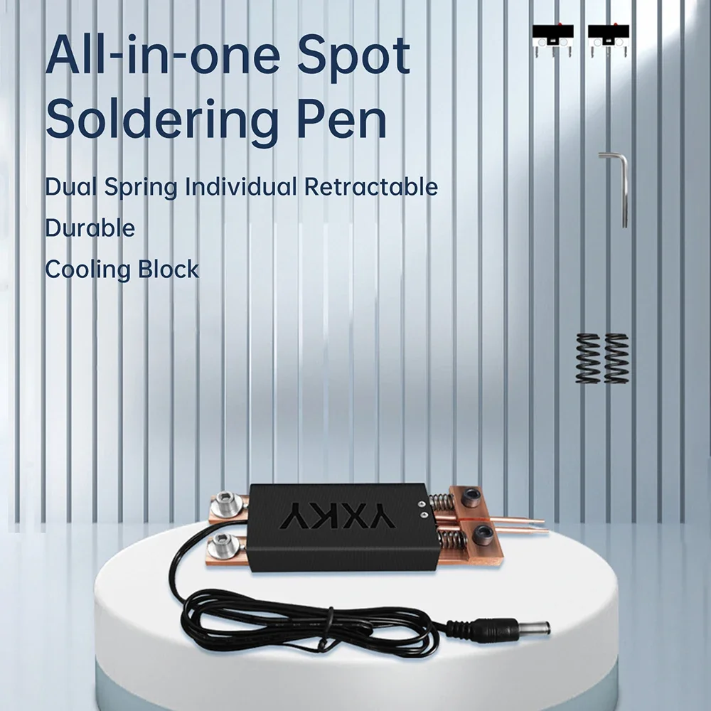 8 Arten Mini-Punktschweißgerät-Set, 0,25 mm, lasbar, tragbar – Bild 2