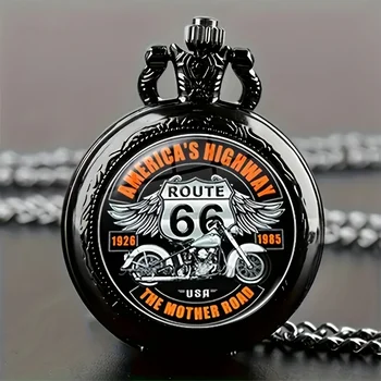 Mehrere klassische Motorrad-Taschenuhren mit exquisiten Designs, Geburtstagsgeschenken, modischen Accessoires