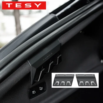 TESY 2er-Set Kofferraumhaken für Tesla Model YL Y Juniper Zubehör Versteckter Heckgepäckträger-Haken