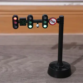 Sicherheits-Verkehrsschilder Spielzeug Mini-Verkehrsschilder Mini-Stoppschilder Modell-Spielzeug