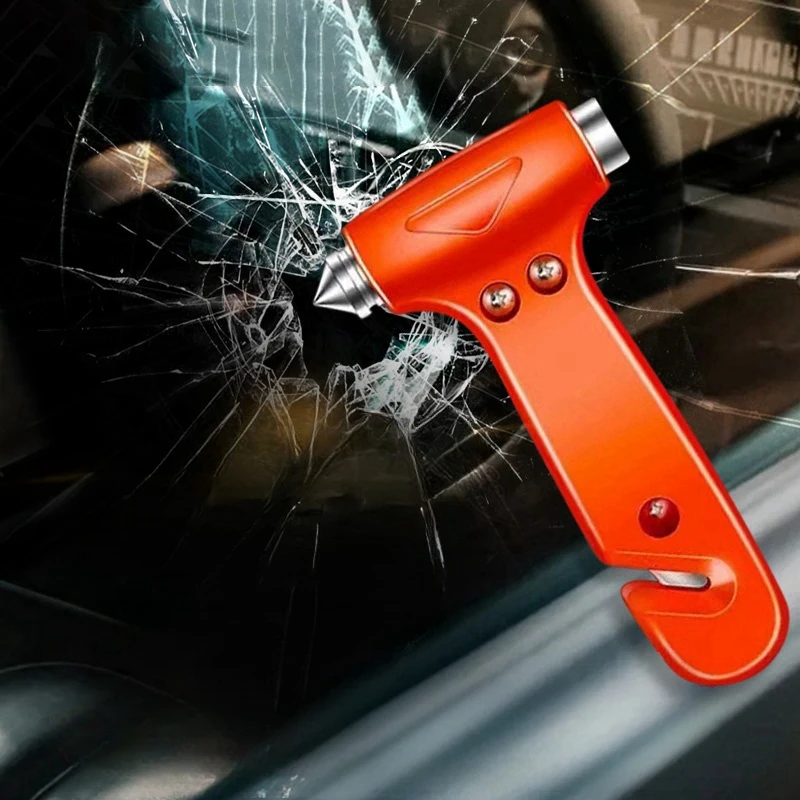 2-in-1-Auto-Sicherheitshammer, Notfall-Glasbrecher, Schneiden – Bild 3