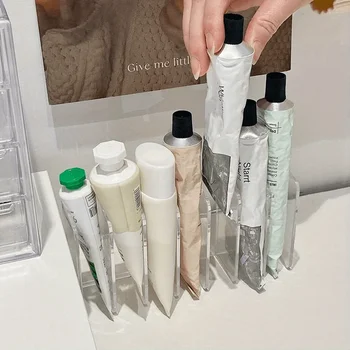Kunststoff Transparent 7-Slot Kosmetische Organizer Multi-Funktionale Make-Up Halter Home Office Badezimmer