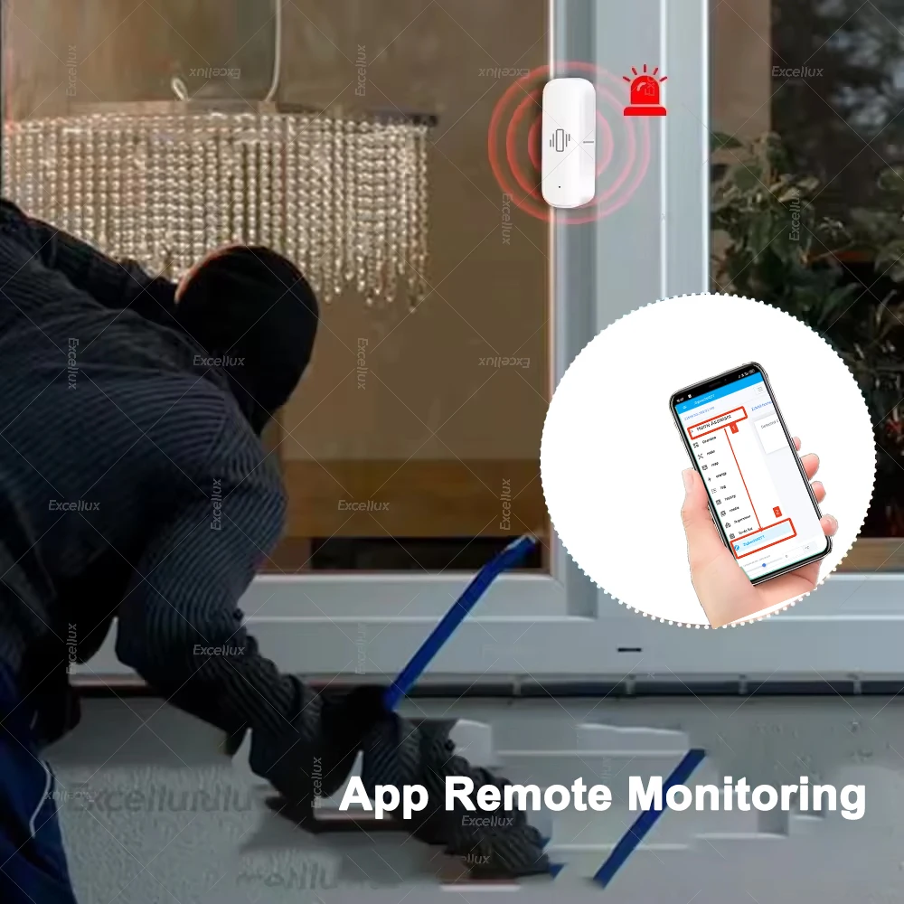 ZigBee Smart Vibration Sensor Tilt Detector Monitor App – Bild 5