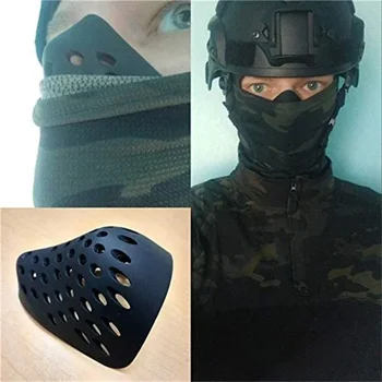 Anime Maske Schwarz Mini Maske Cosplay Requisiten Spinne Faceshell Silica Schwarz/Rot HalloweenHalf Face Shell