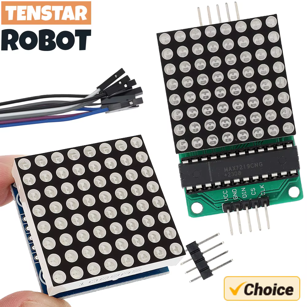 MAX7219 8*8 Dot Matrix Modul Rot Licht Mikrocontroller Modul