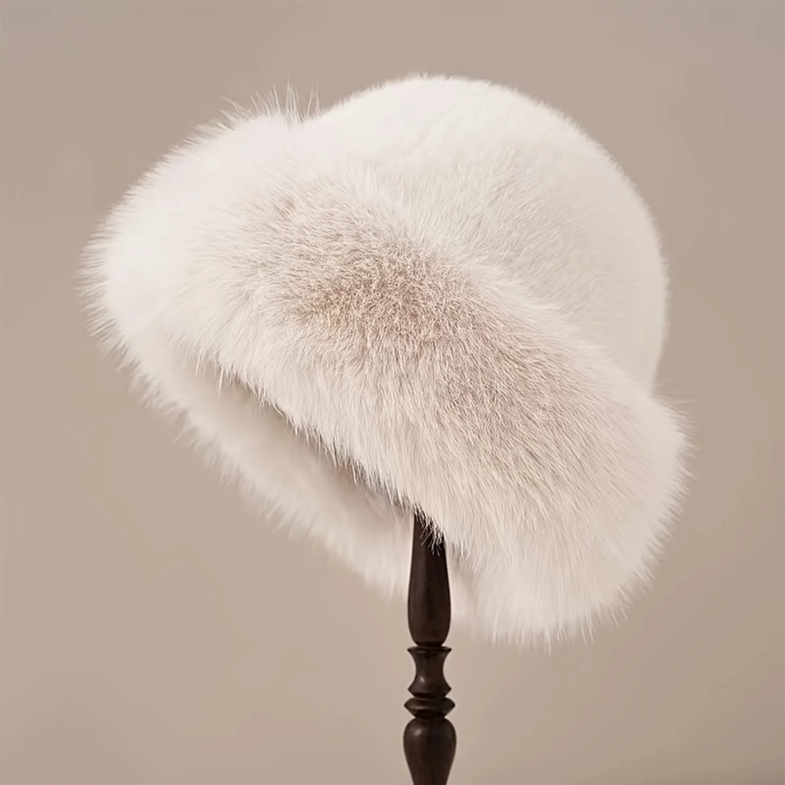 Damen-Winter-Pelzmütze, kältebeständig, für den Außenbereich – Bild 5