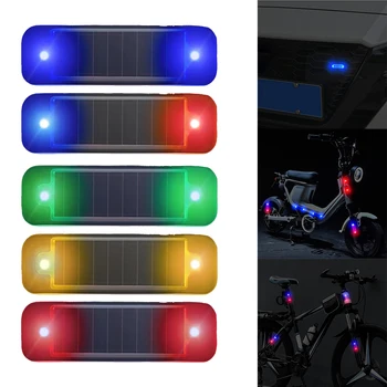 Auto Alarm Warnung Solar-Blitz Licht LED Licht Gefälschte Sicherheit System Anti-Diebstahl Zeichen 12V