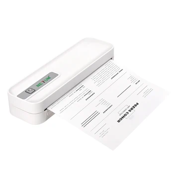 Business Travel Best Partner Print Anywhere Tintenloser 203DPI tragbarer wiederaufladbarer Thermo-A4-Drucker