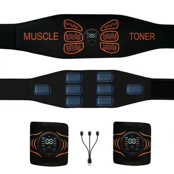 Smart Bauch Toning Gürtel Muskel Toner Abs Trainer Für Arm Bein Training Home Gym Fitness Massagegerät
