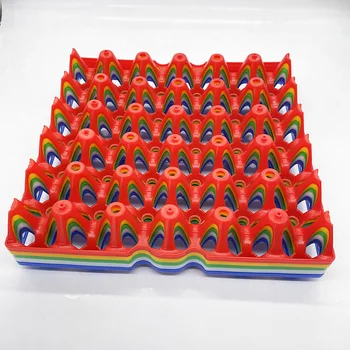 30 Gitter Kunststoff-Eierhalter Ferntransport-Transfer von Eier paletten für Brut schalen Bauernhof Eier