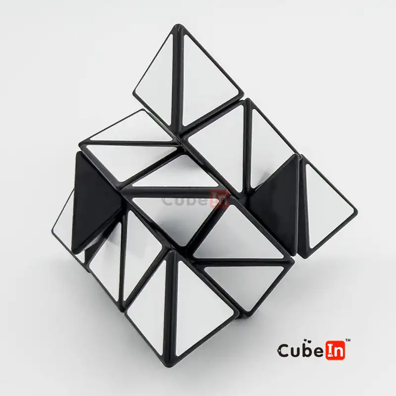 Zepuzzles Tricky Pyraminx - 3x3 Shape Mod Twisty Puzzle – Bild 2