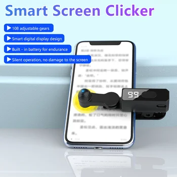 Automatisches Bildschirm-Clicker-Gerät für Smartphones, einstellbares Touch-Tapper-Tool für Spiele, Apps