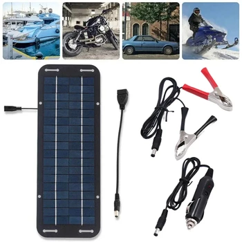 Monokristalline Solarzellen Solarbatterie Erhaltungsladegerät 12V Olt Power Solarpanel Solarbatterieladegerät