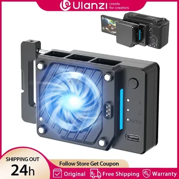 Ulanzi CU01 Thermostat Halbleiter Kamera Kühler Kamera Lüfter Kühler 4K Aufnahme Kit Kühlkörper für Sony Canon