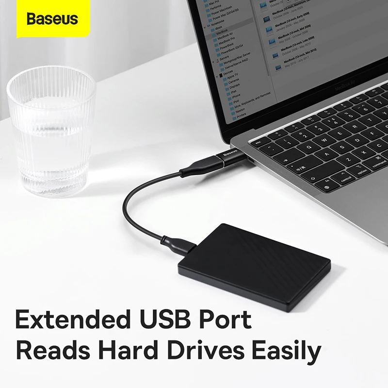 Baseus USB 3.1 OTG-Adapter Typ C auf USB-A USBC Typ C Buchse – Bild 4
