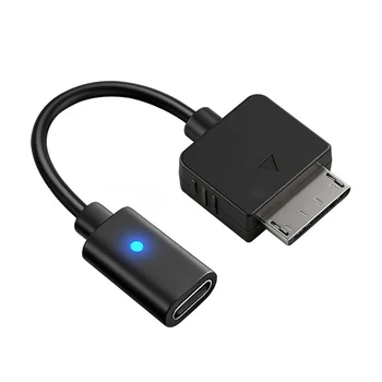 Typ-C-Kabel für PSP Go Lade- und Datenadapter USB-C LED-Konverterkabel für Sony PSP Go Spielkonsole