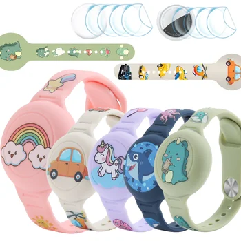 Airtag-Armband für Kinder-Halskette, bequemes, sicheres Air-Tags-Armband, Kinder-Air-Tag-Halskette für Kinder