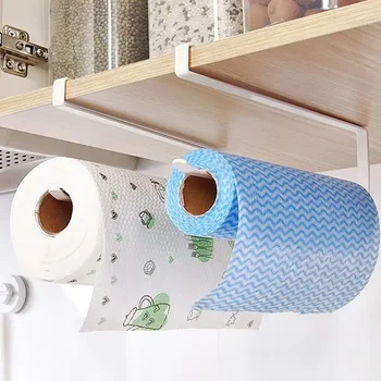 Papierrollenhalter Handtuchhalter Hängeregal Badezimmer Aufbewahrung Toilettenregal Home Küche Tissue Zubehör