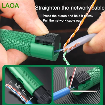 Netzwerkkabel-Entdriller für Cat 5e, Cat 6 und Cat 7